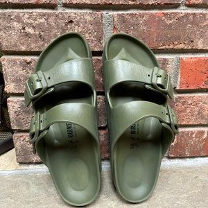 Kids Green Birkenstock